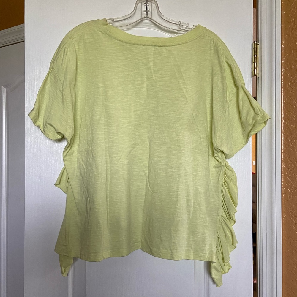 For The Republic Ruffle Tee - Picture 3 of 3